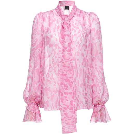 PINKO blusa con stampa - rosa