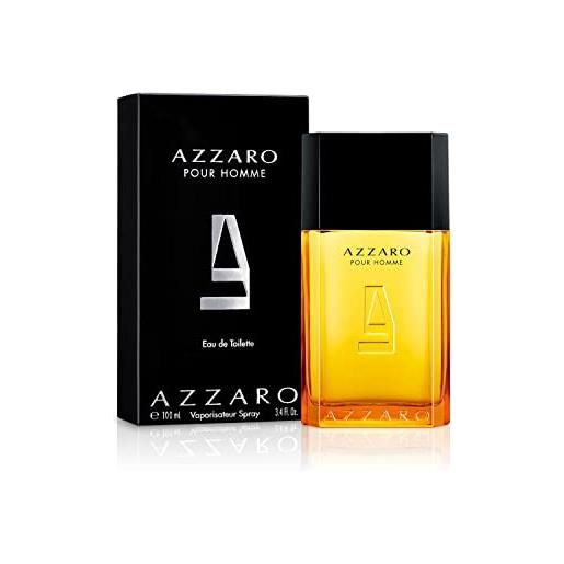 Azzaro pour homme, eau de toilette uomo, 100 ml, profumo aromatico legnoso