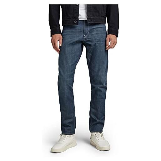 G-STAR RAW triple a regular straight jeans, blu (faded capri d19161-c779-d346), 31w / 32l uomo