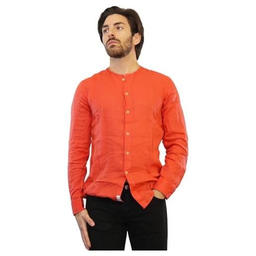 Gaudi jeans 811bu45022 camicia uomo rosso m