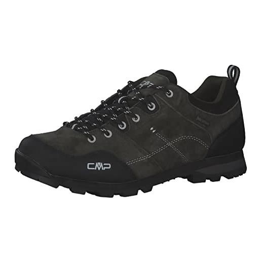 CMP alcor low trekking shoes wp, scarpe da trekking uomo, militare, 40 eu