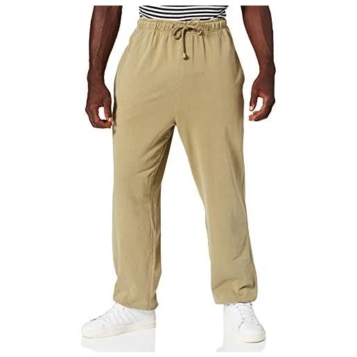 Urban Classics overdyed sweatpants pantaloni, cachi, m uomo