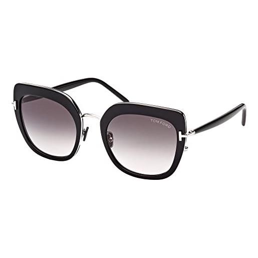 Tom Ford occhiali da sole virginia ft 0945 black/smoke shaded 55/23/140 donna