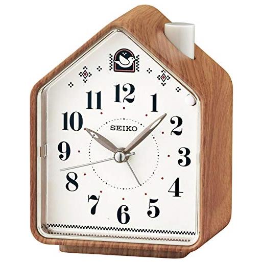 Seiko qhp005a, orologio analogico in plastica, marrone (braun)
