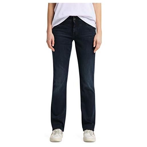 Mustang sissy straight, jeans straight, donna, blu (medium middle 502), 30w / 32l