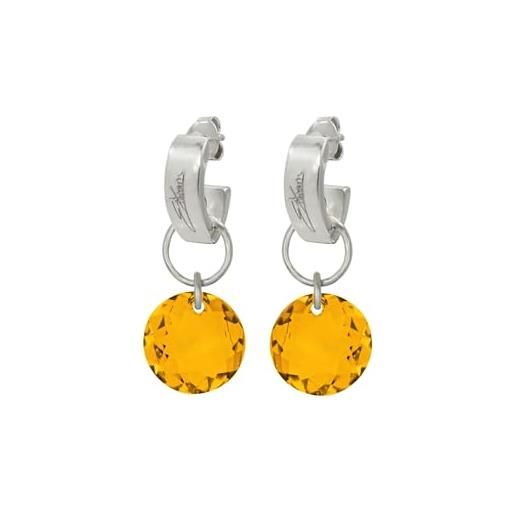 Ellen Kvam Jewelry classic cut earrings - topaz