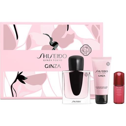 Shiseido confezione ginza eau de parfum 50 ml