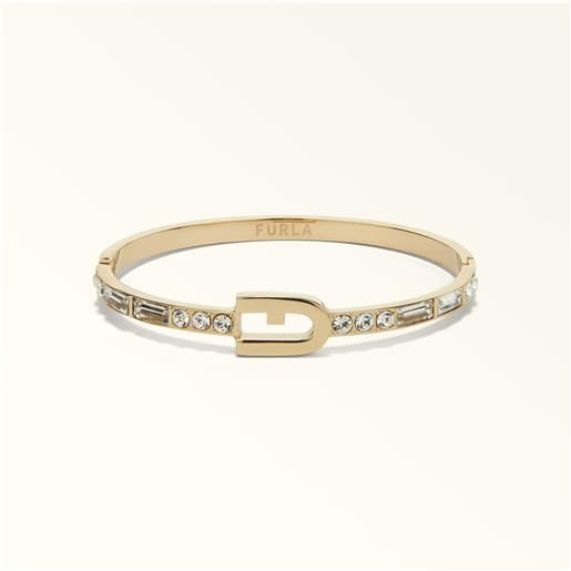 Furla sparkling braccialetto color oro oro metallo + strass + strass donna