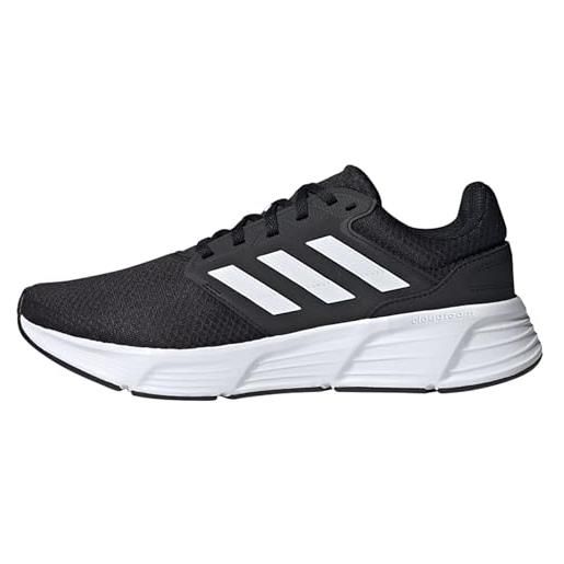 adidas galaxy 6, sneakers uomo, core black ftwr white core black, 44 2/3 eu