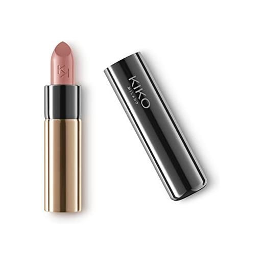 KIKO milano gossamer emotion creamy lipstick 101 | rossetto cremoso colore pieno