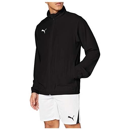 PUMA liga sideline jacket, giacca tuta unisex-adulto, nero black white), m