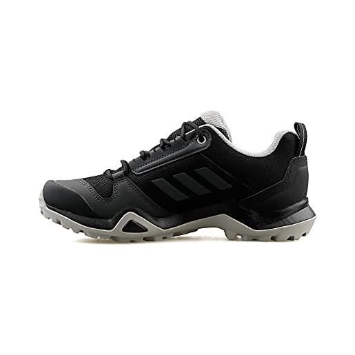 adidas terrex ax3 gtx w, scarpe da trekking, donna, core black dgh solid grey purple tint, 36 eu