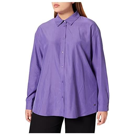 Samoon bluse 1/1 arm camicia da donna, royal lilac, 56