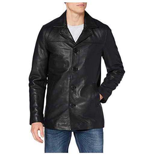Schott NYC lcmaine2 giacca di pelle, nero x1, xl uomo
