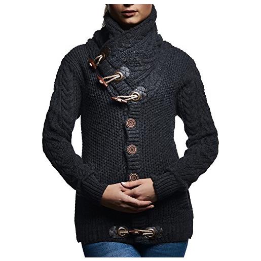 Awoyep Cardigan Donna Lungo Cardigan da Donna Giacca Invernale