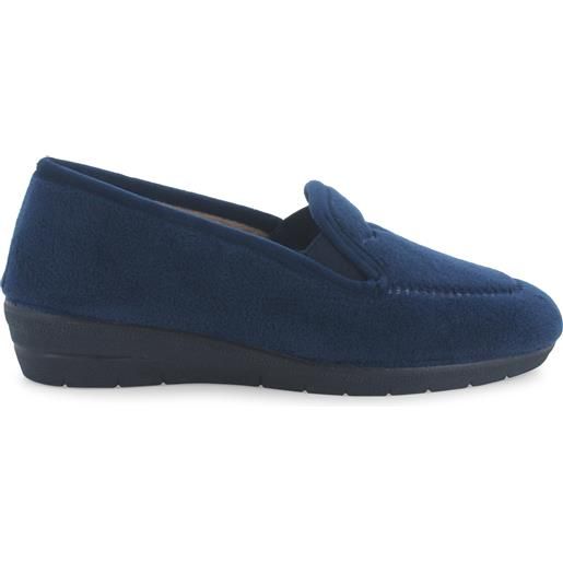 Melluso pantofola donna in tessuto blu pd818d