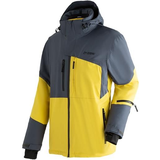 Maier Sports waterproof touring pradollano jacket giallo, grigio s uomo