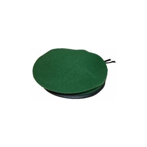 LE CENTURION berretto ufficiale verde della legion etrangere, fabbricazione francese, 100% pura lana, 53 cm