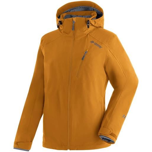 Maier Sports ribut w full zip rain jacket arancione m / regular donna