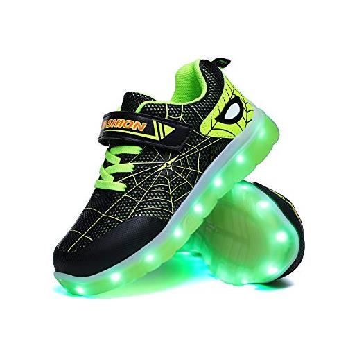 Scarpe bambina Minnie con luci LED luci lampeggianti eleganti