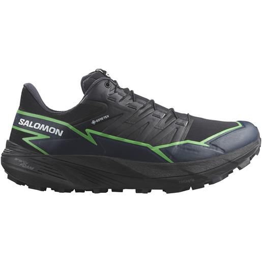 Salomon scarpa trail running uomo thundercross gtx nera