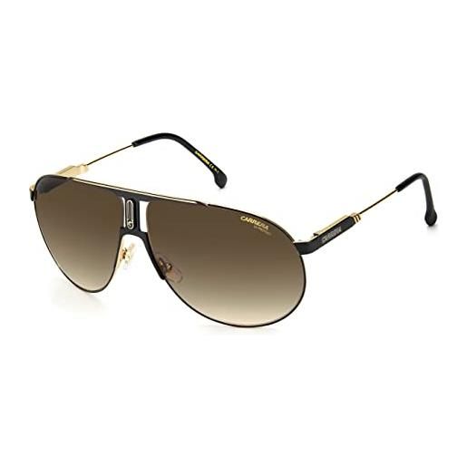 Carrera occhiali da sole panamerika65 black gold/brown shaded 65/11/135 unisex