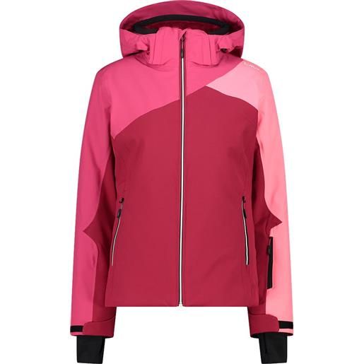Cmp 33w0656 jacket rosso, rosa 2xs donna
