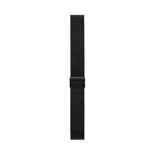 Skagen - cinturino intercambiabile da uomo, larghezza 20 mm, acciaio inossidabile, skb6063