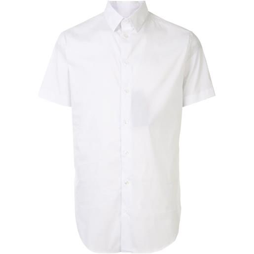 Giorgio Armani camicia a maniche corte - bianco