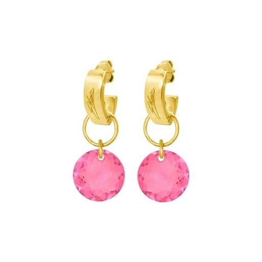 Ellen Kvam Jewelry ellen kvam classic cut earrings - light pink
