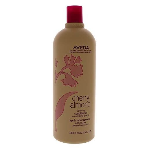 Aveda cherry almond balsamo illuminante capelli, 1000 ml