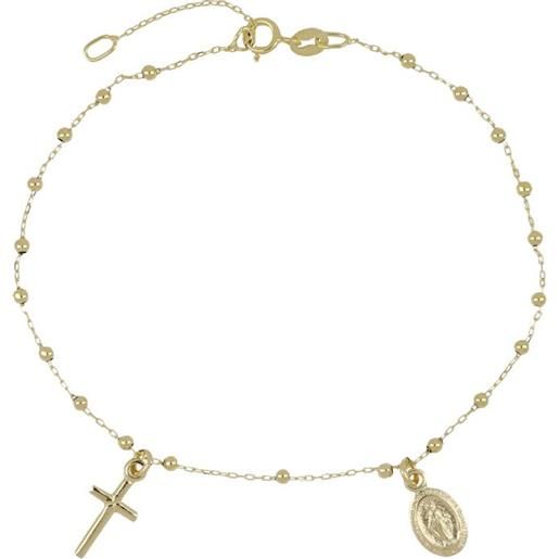 Gioielleria Lucchese Oro bracciale rosario oro giallo madonna miracolosa 803321717229