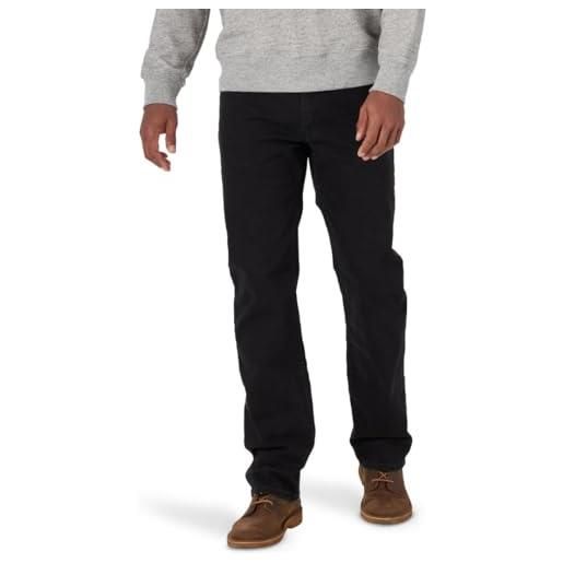 Wrangler Authentics men's regular fit comfort flex waist jean, blue ocean, 32x32