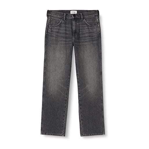 Wrangler frontier jeans, rosa scuro, 33w x 34l uomo