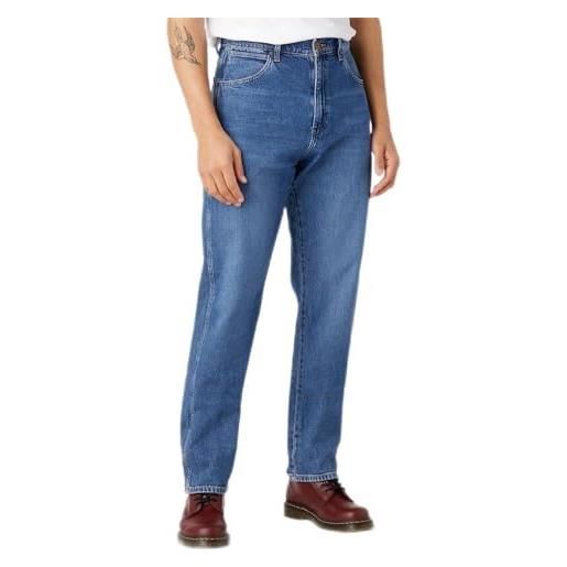 Wrangler frontier jeans, rosa scuro, 33w x 34l uomo