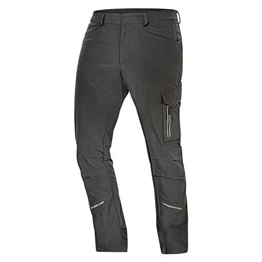Uvex 17508 pantaloni da esterno - pantaloni da trekking uomo con fodera in cotone - grigio - 58