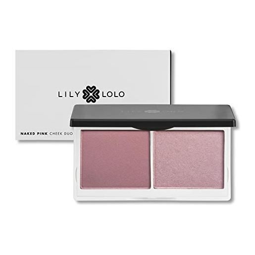 Lily Lolo cheek duo - rosa nudo - 10g