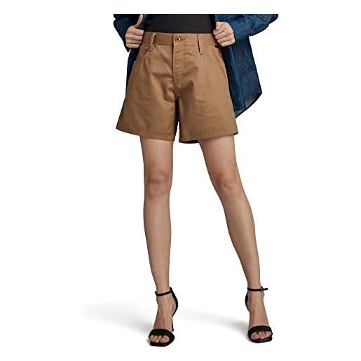 G-STAR RAW women's judee shorts , marrone (dk toggee d23230-d310-5787), 27