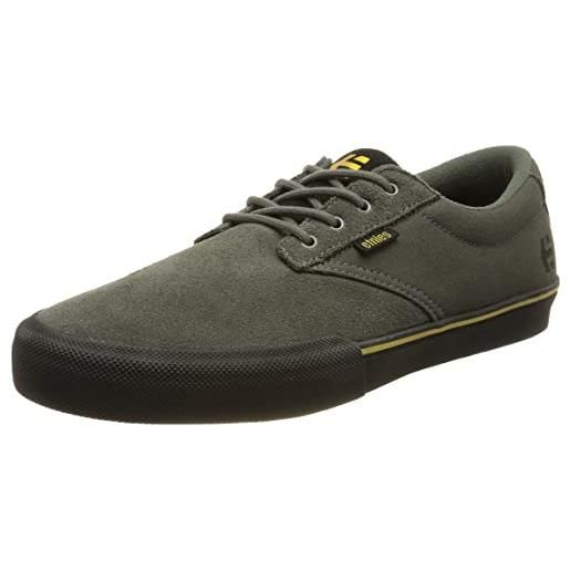 Etnies jameson vulc, scarpe da skateboard uomo, grigio, nero, oro, 38 eu