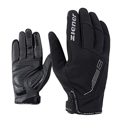 Ziener cabilo touch bike glove - guanti da ciclismo da uomo, uomo, 988215, nero, 11