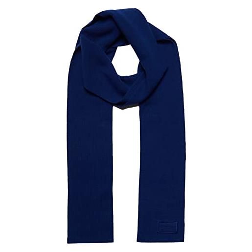 Superdry knitted logo scarf, sciarpa, 