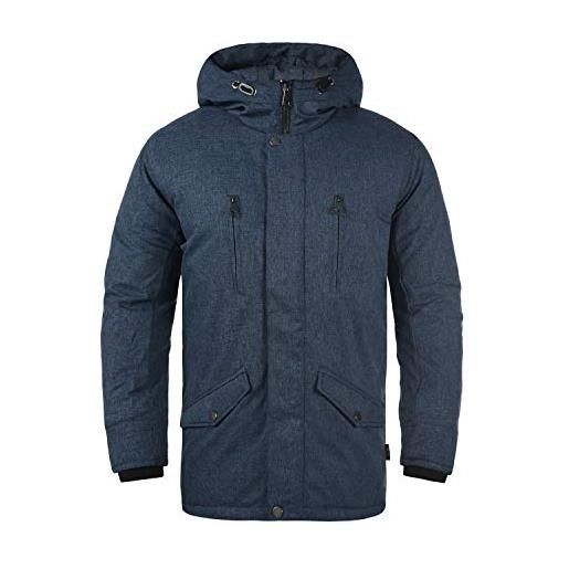 Indicode scipio giacca invernale giaccone all'esterna da uomo, taglia: m, colore: navy mix (420)