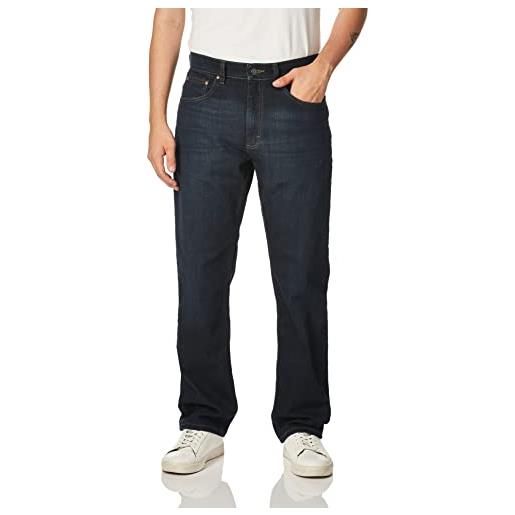 Lee jeans da uomo premium select regular fit gamba dritta, doppia nero, 40w x 29l