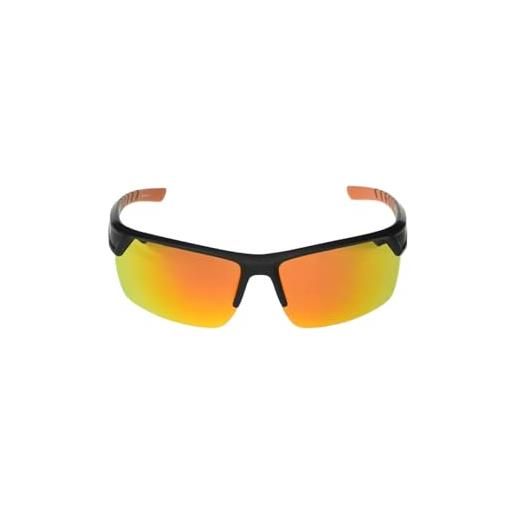 Columbia men's sunglasses c536sp peak racer - matte black/orange with > lens