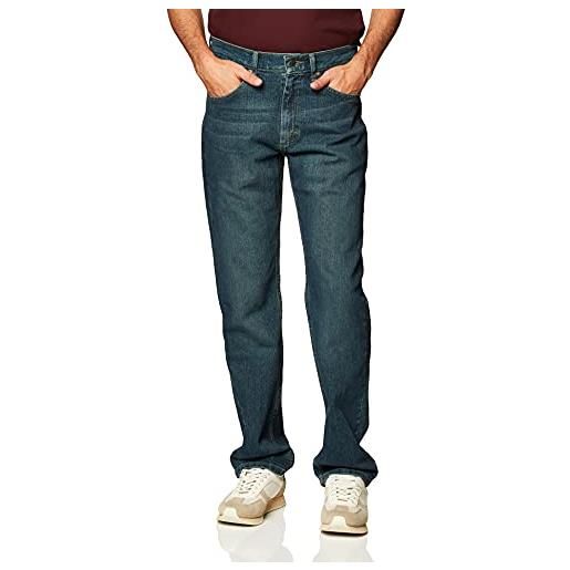 Lee men's premium select regular fit straight leg jean, double black, 31w x 32l