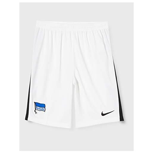 Nike hbsc y nk brt stad short ha, pantaloncini sportivi unisex bambini, white/(black) (no sponsor), m