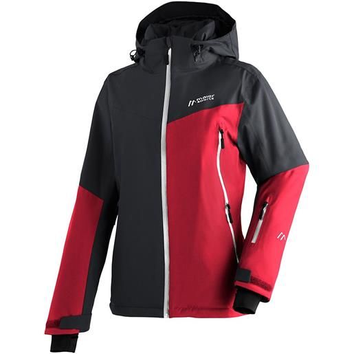 Maier Sports waterproof touring nuria jacket rosso, nero s / regular donna