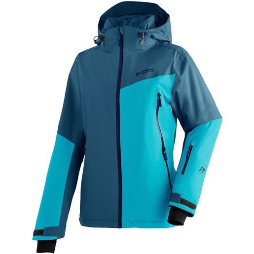 Maier Sports waterproof touring nuria jacket blu m-l / short donna