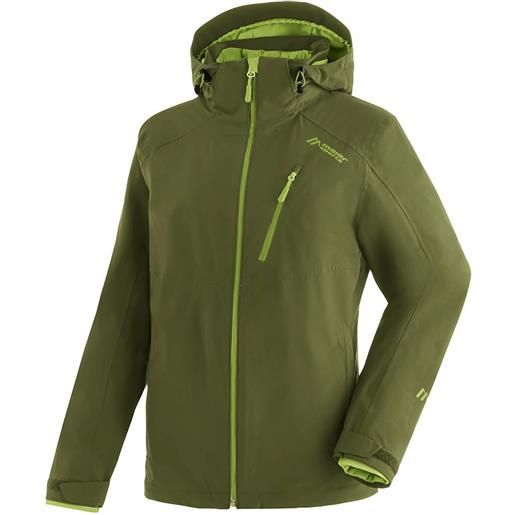 Maier Sports ribut w full zip rain jacket verde s / regular donna