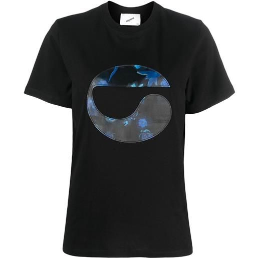 Coperni t-shirt con stampa - nero
